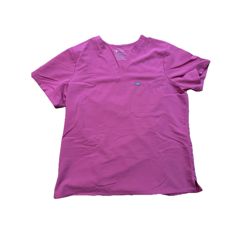 Figs Scrubs Women Technical Collection Set Joggers L top/LP bottom Pink